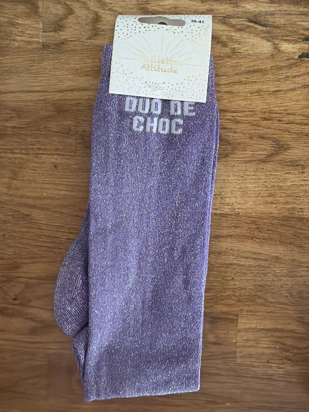 Chaussette Paillettes "DUO DE CHOC" - Paillettes Attitude