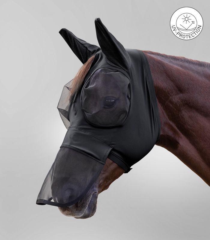 Masque Anti Mouches Puck Avec Protection Nasale - Waldhausen