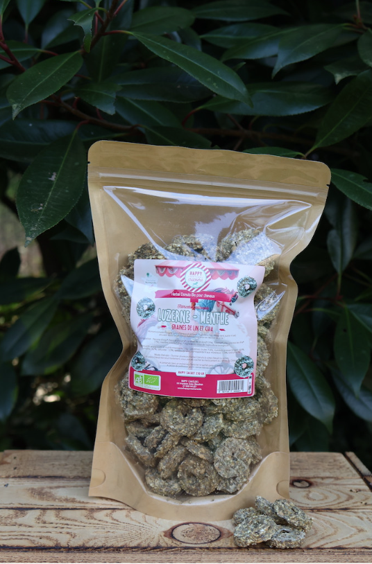 Herbal Donuts Luzerne Menthe - Happy Crackers