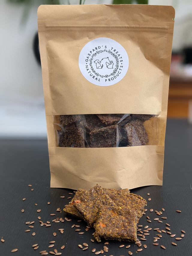 Friandises Orge, Pomme, Spiruline - Gaspard's treats