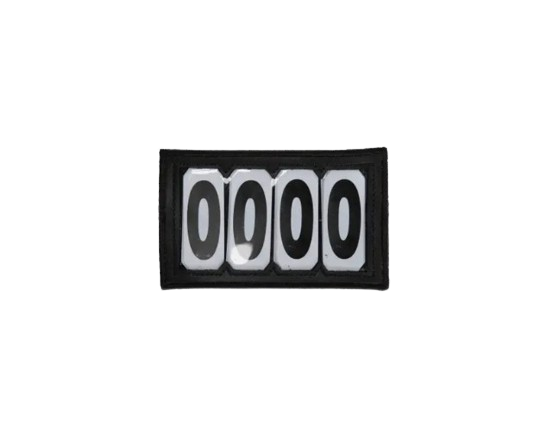 Porte-Numéro PVC Velcro - Kentucky