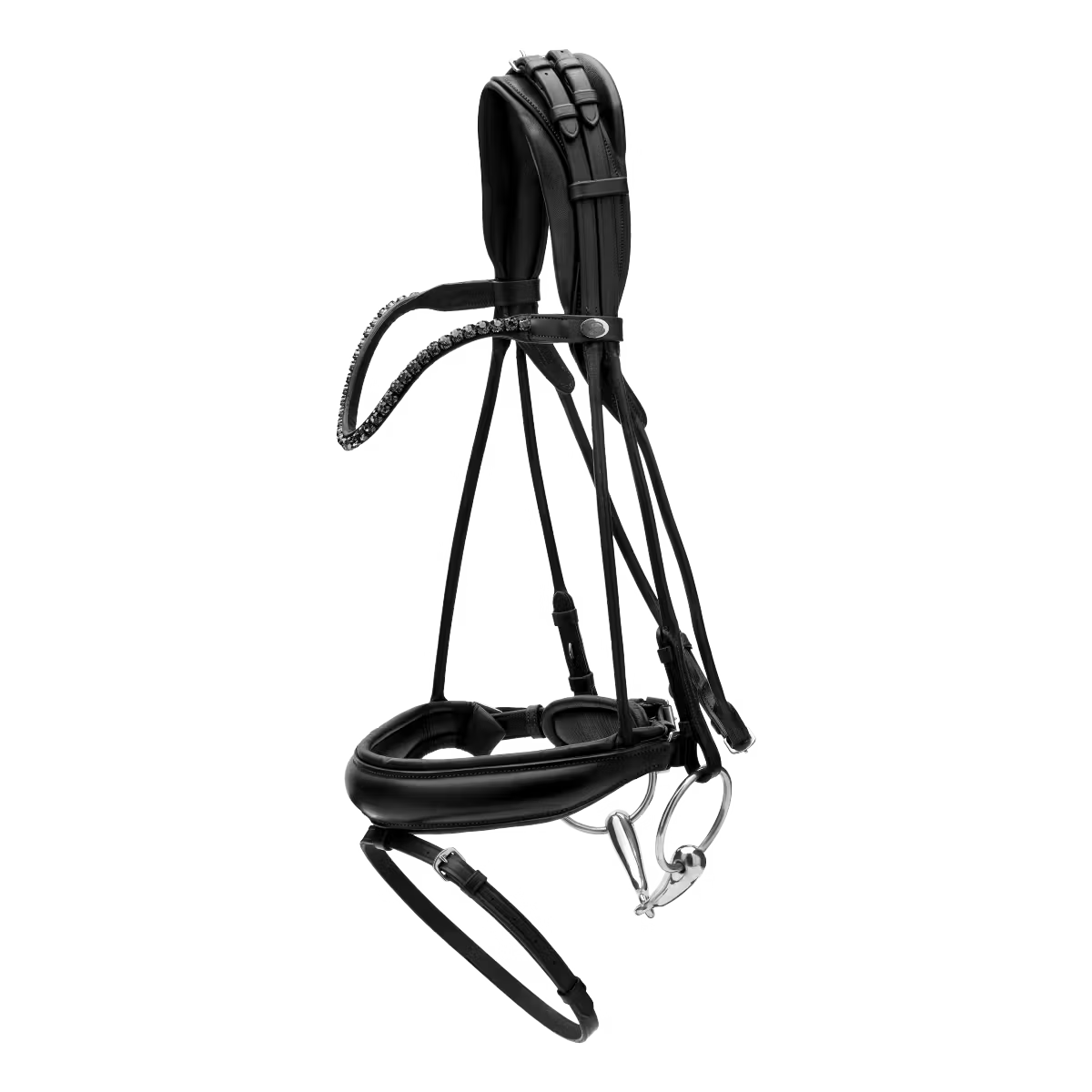 Bridon Muserolle Large Cuir Souple - Dy'on