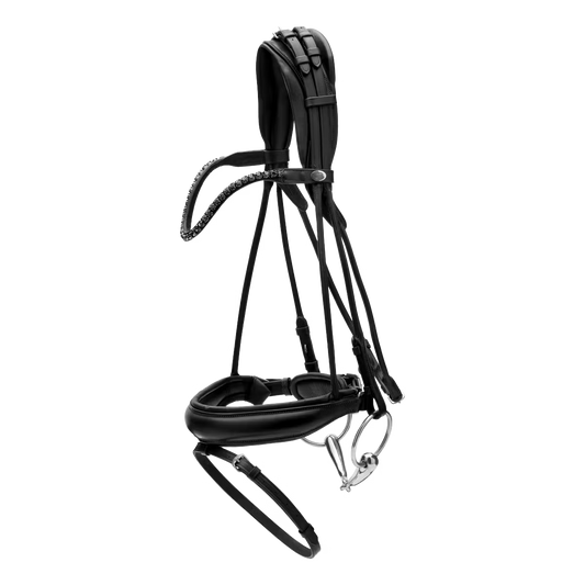 Bridon Muserolle Large Cuir Souple - Dy'on