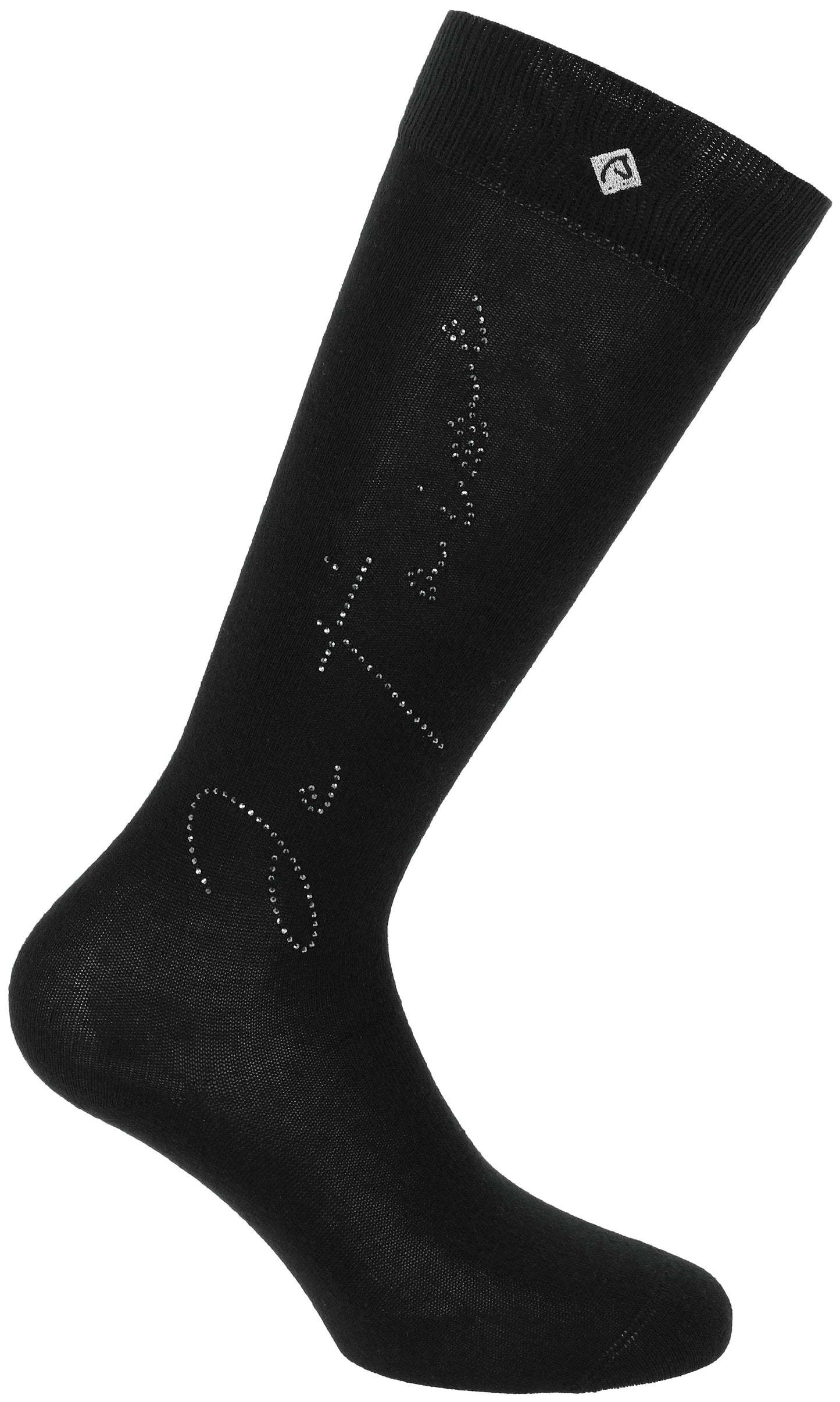 Chaussettes "Je t'aime" Cassis - Equithème