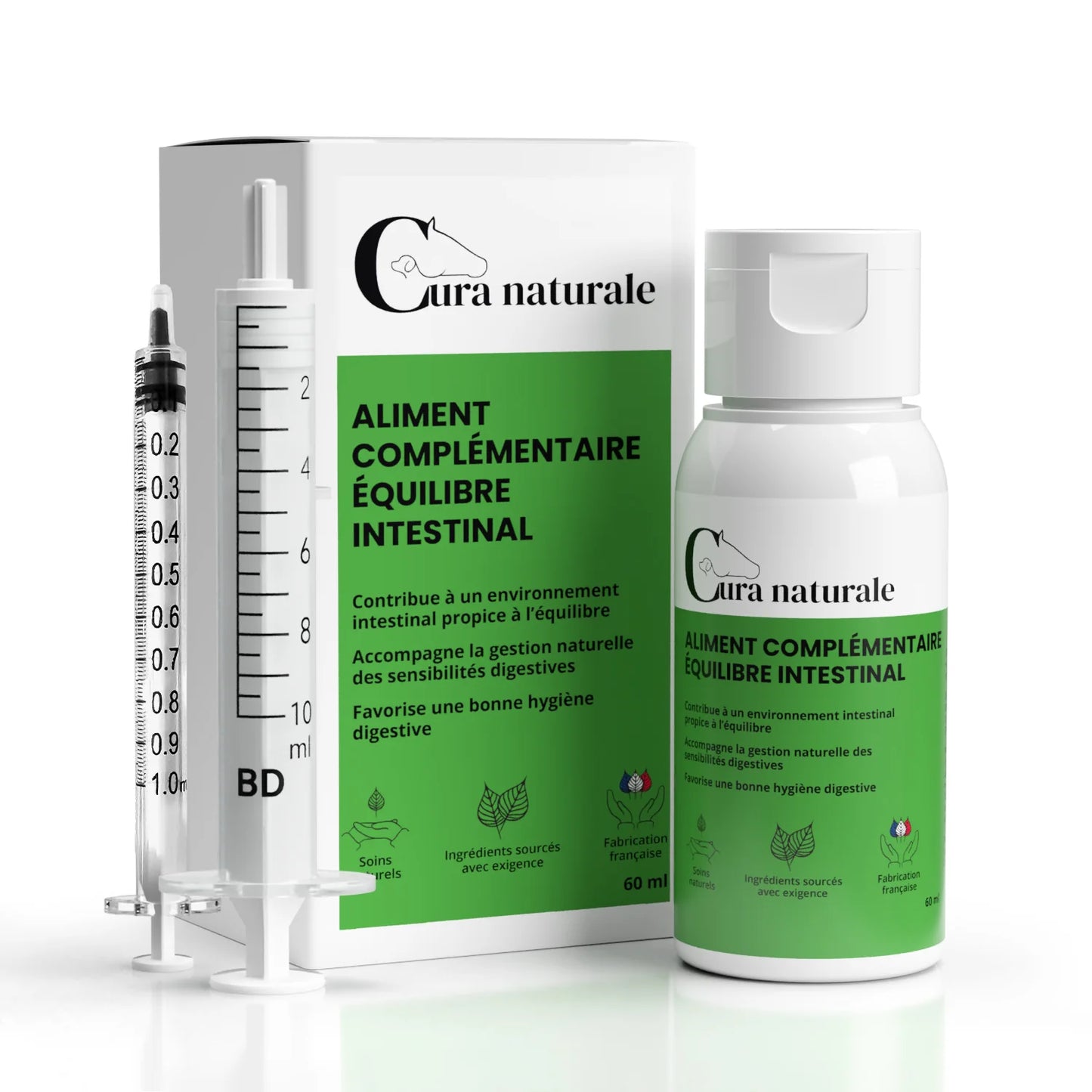 Aliment Complémentaire Équilibre Intestinal - Cura Naturale