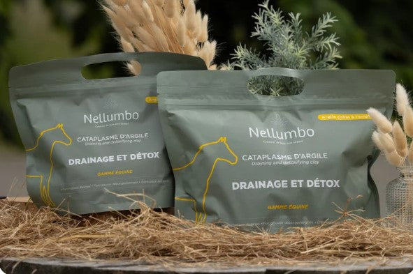 Cataplasme D'argile, Drainage & Detox - Nellumbo