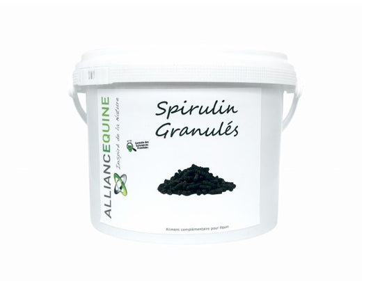 Spirulin Granulés - Alliances Équine