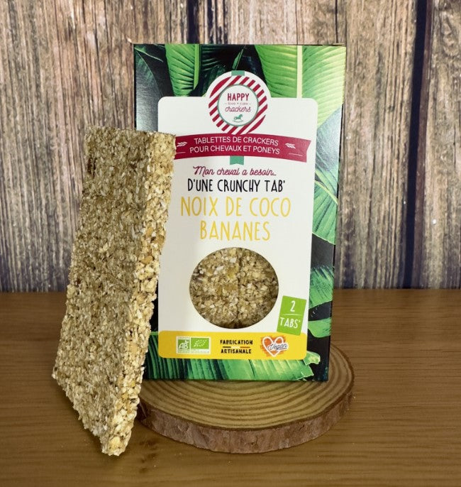 Crunchy Tab's Noix De Coco Bananes - Happy Crackers