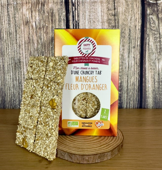 Crunchy Tab's Fleur D'oranger Mangues - Happy Crackers