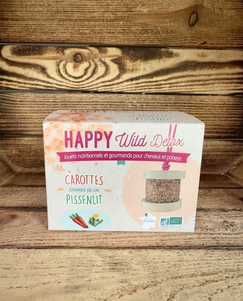 Happy Wild Detox, Carottes Pissenlit - Happy Crackers