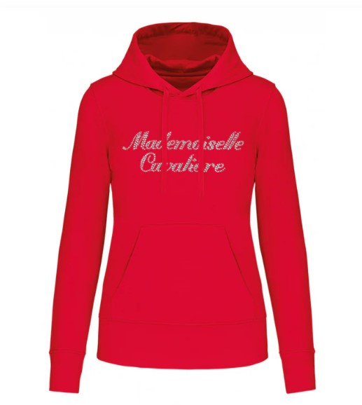 Sweat "à Capuche" Logo Au Choix - Mademoiselle Cavalière