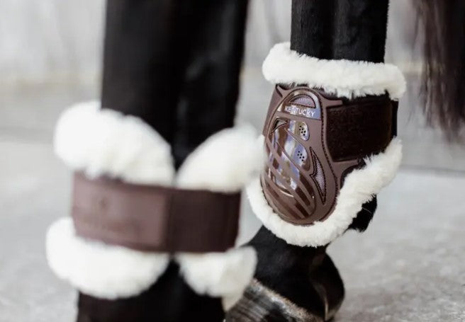 Protège-boulet "Jeunes chevaux" mouton vegan - Kentucky