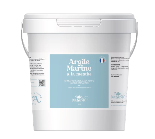 Argile Marine à la menthe - Allo Naturel