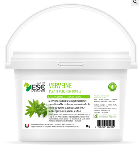 Verveine, Raideurs Articulaires, Estomac sensible, Toux - ECS Laboratoire