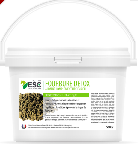 Fourbure Detox – Complément enrichi à base de plantes détoxifiantes - ESC Laboratoire