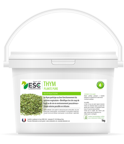 THYM – Hygiène et confort respiratoire  - ESC Laboratoire