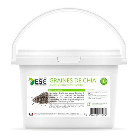 GRAINES DE CHIA – Apport en nutriments et bien-être général -  ESC Laboratoire