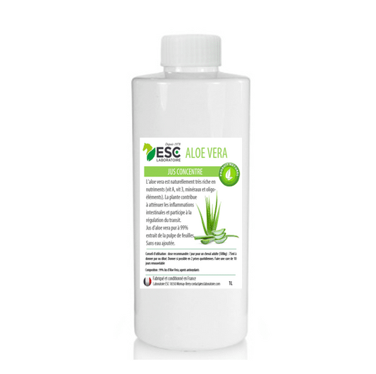 JUS D’ALOE VERA – Source de nombreux nutriments – Bien-être digestif- ESC Laboratoire