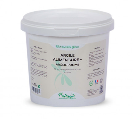 Argile Alimentaire + (arôme pomme) - Nutragile