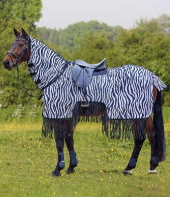 Chemise Anti-Mouches Avec Franges Zebra