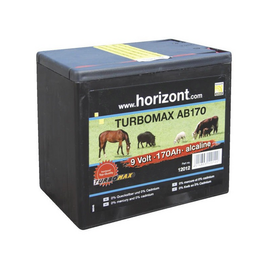 Pile "Turbomax AB170" 9V - 170AH - Horizont