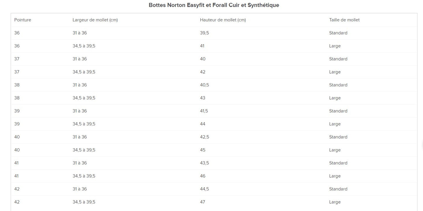 Bottes Forall Cuir - Norton