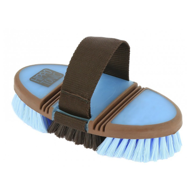 Brosse Douce Nylon "Soft Grip" Flexible - Hippotonic