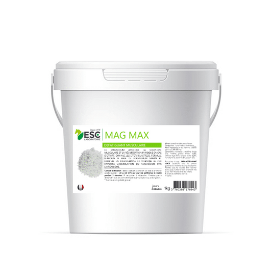 MAG MAX – Magnésium marin, vit B6 et taurine – Défatiguant musculaire - ESC Laboratoire