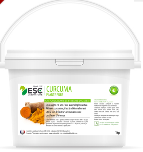 Curcuma, Articulation et Digestion - ESC Laboratoire