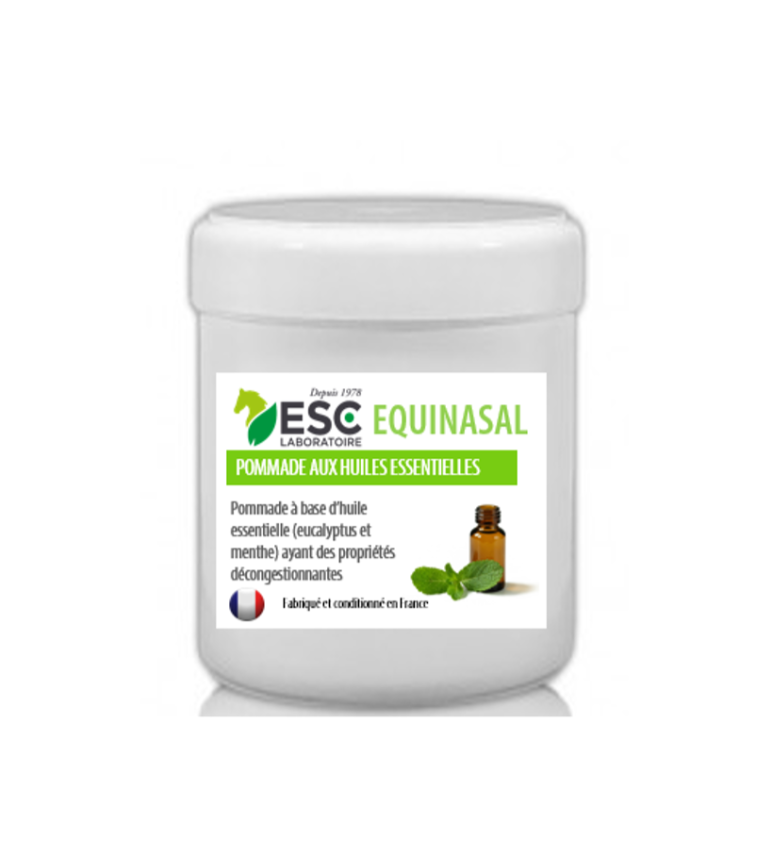 EQUINASAL – Respiration cheval – Pommade naseaux - ESC Laboratoire