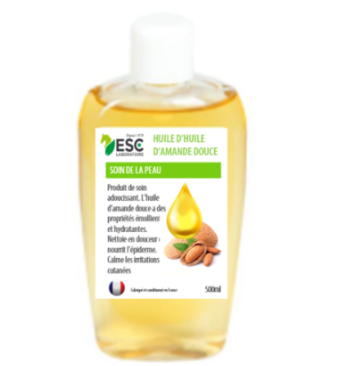 Huile D'amande Douce, Protection Hydratation - ESC Laboratoire